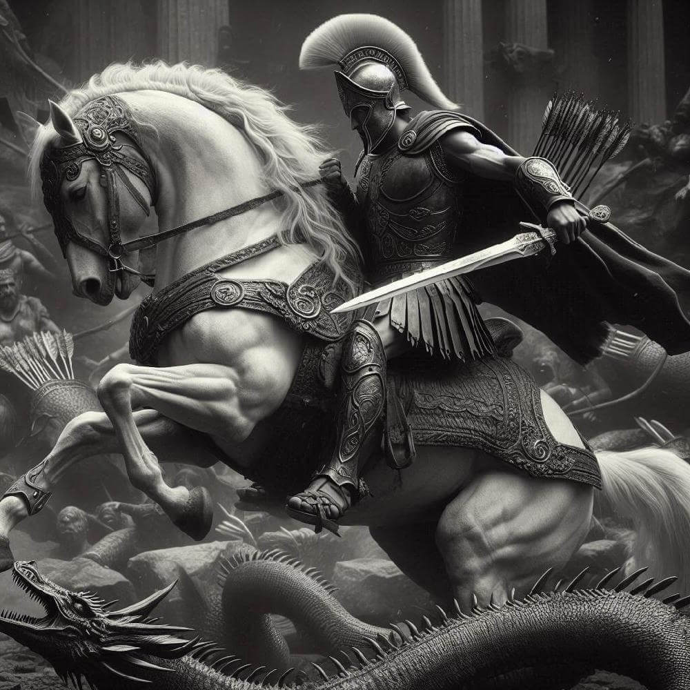 Unite Against Communism Saint George and the Dragon