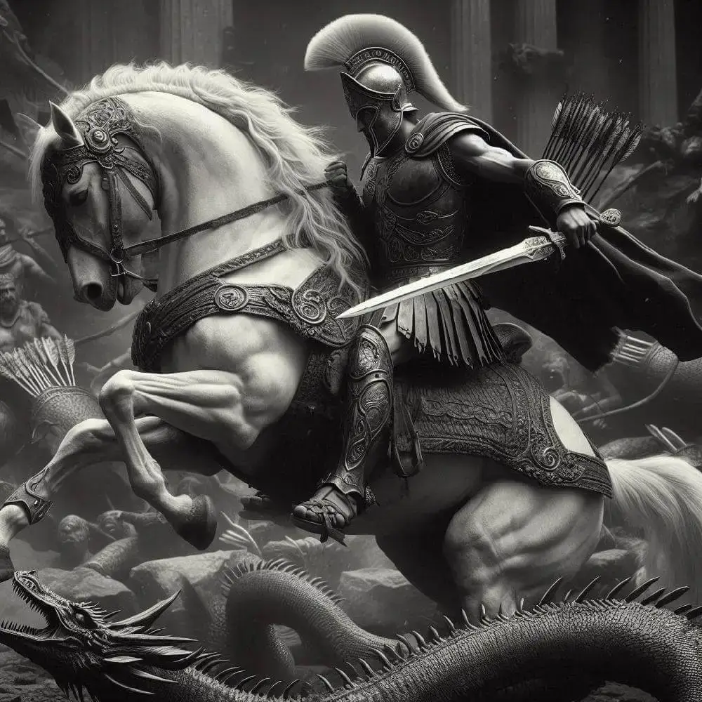 Unite Against Communism Saint George and the Dragon